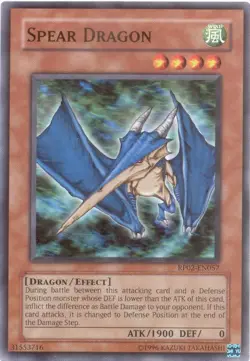 1x (P) Spear Dragon - RP02-EN057 - Common - Unlimited Edition YuGiOh - Image 1