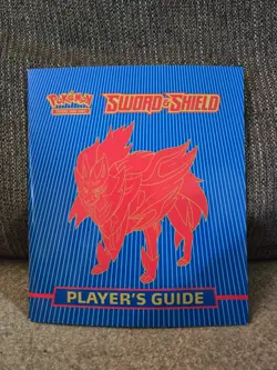 Pokemon TCG Card ETB Player's Guide ONLY Sword & Shield Base Zamazenta - Image 1