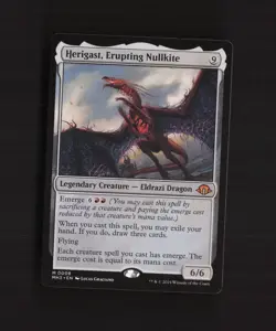 Herigast, Erupting Nullkite 0008 Modern Horizons 3 Mythic MTG Card NM - Image 1