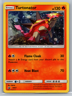 Turtonator SM27 Cosmos Holo | Black Star Promo (2017) | Pokemon Card TCG LP - Image 1