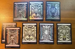 Magic The Gathering Phyrexian Basic Land Cards - Image 1
