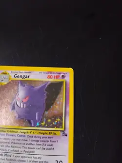 Gengar 5/62 Rare Holo Evolves From Haunter Medium Play - Pokemon Card Free Post - Image 2