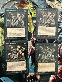 Dance of the Dead Ice Age Magic The Gathering MTG Card x4 - Image 1