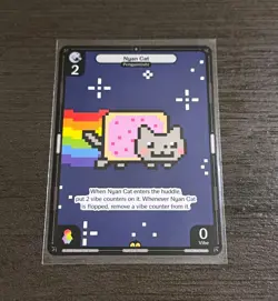 Vibes TCG Nyan Cat - NON-FOIL - Legend of the Lils Card # 151 2025 - Image 1