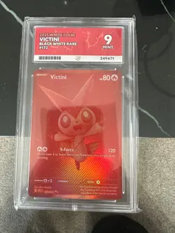 Pokemon TCG Victini White Flare Card 172/086 English Edition 2025 - Ace 9 - Image 1