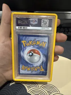 Pikachu Grey Felt Hat Promo PSA 9 (with Card Guard) - Image 2