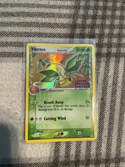 Vibrava 54/110 EX Holon Phantoms (Delta Species) Reverse Holo Pokemon Card NM - Image 1