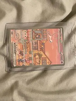 Pokemon Mew ex SVP-EN/053 Special Illustration Rare 151 UPC Promo Card - Image 3