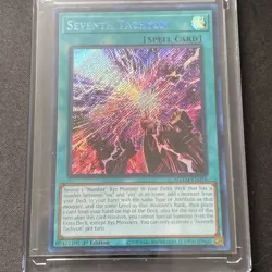 Seventh Tachyon Yu Gi Oh (Spell) Card MZRM-EN016 (Taking FAIR Offers) - Image 1