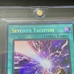 Seventh Tachyon Yu Gi Oh (Spell) Card MZRM-EN016 (Taking FAIR Offers) - Image 3