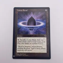 1xMTG Lotus Petal-The List(Tempest)-NM - Image 1