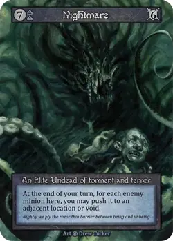 Sorcery: Contested Realm Beta Nightmare Elite Regular NM - Image 1