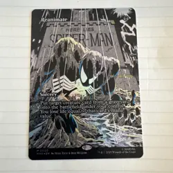 Reanimate (Borderless) Marvel Universe Eternal-Legal Foil Mtg Spider-man - Image 2