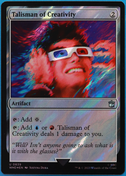 Talisman of Creativity (Surge 839) FOIL Doctor Who NM Surge (500579) ABUGames - Image 1