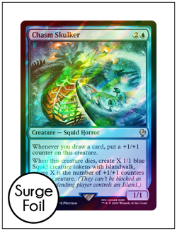 1x Chasm Skulker, Surge Foil, Final Fantasy, Magic MTG NM - Image 1