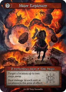 Sorcery: Contested Realm Beta Major Explosion Elite Regular NM - Image 1