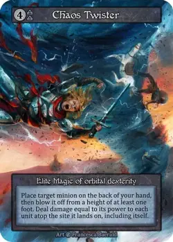 Sorcery: Contested Realm Beta Chaos Twister Elite Regular NM - Image 1