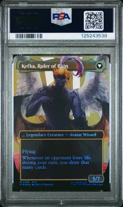 Kefka, Court Mage FOIL 398 PSA 9 MINT (MTG Final Fantasy 2025) - Image 2