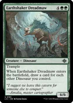 4x Magic: The Gathering Earthshaker Dreadmaw 183 Uncommon Regular NM LCI - Image 1