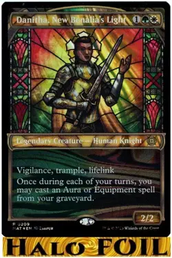 1x - Danitha, New Benalia's Light - HALO FOIL SHOWCASE #209 - MOM: Aftermath - Image 1