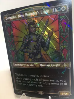 1x - Danitha, New Benalia's Light - HALO FOIL SHOWCASE #209 - MOM: Aftermath - Image 3
