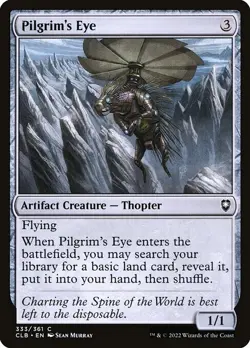 NM Foil Pilgrim's Eye, MTG, Baldur's Gate, Magic, 333 - Image 1