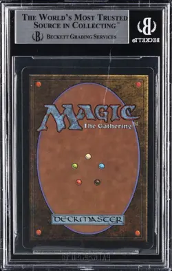 1993 MAGIC: THE GATHERING - ARABIAN NIGHTS MIRAGE VARIANT DESERT BGS 9 - Image 2