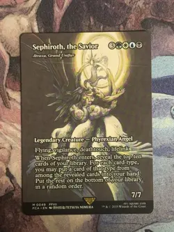 Sephiroth the Savior 2025 MTG Magic the Gathering FCA EN #0049 Mythic - Image 1