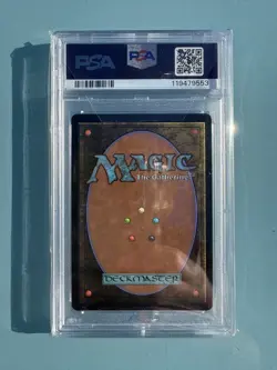 MTG Final Fantasy Traveling Chocobo Neon Black Foil Japanese Edition 0551 PSA 10 - Image 2