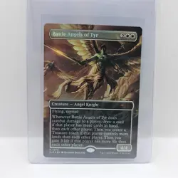 Battle Angels of Tyr NM Rainbow Foil #875 MTG D&D 50th Anniversary - Image 1