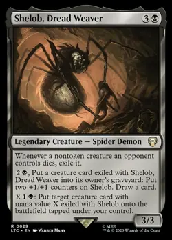 1 x Shelob, Dread Weaver - Commander: The Lord of the Rings: Tales of Middle-Ear - Image 1