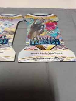 Pokemon Trading Card Game "Sword Shield" Silver Tempest - 10 Cards Per Pack - Image 1