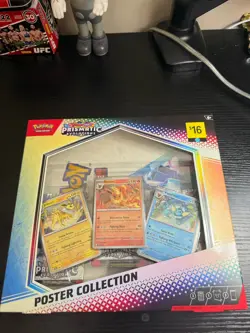 Pokemon TCG Prismatic Evolutions Poster Collection Box Lot of 5 Boxes w/ Display - Image 2
