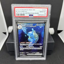 Pokemon Blastoise EX Sir 151 200/165 PSA 10 Gem Mint Scarlet & Violet - Image 1