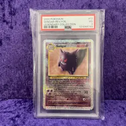 PSA 3 2002 Pokemon Legendary Collection Gengar 11/110 Reverse Holo Foil WOTC - Image 1