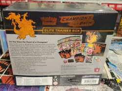 Pokemon TCG Champion's Path Elite Trainer Box ETB - Sealed (small tear) - Image 2
