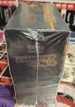Pokemon TCG Champion's Path Elite Trainer Box ETB - Sealed (small tear) - Image 4
