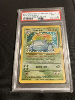 2021 Pokemon Celebrations Classic Collection Venusaur Base Set PSA 10 - Image 1