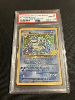 Blastoise Classic Collection 2/102 Celebrations PSA 10 Pokemon - Image 1