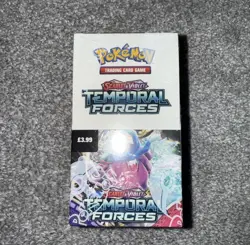 Pokemon TCG: Scarlet & Violet Temporal Forces Half Booster Box (18 Packs) NEW - Image 1