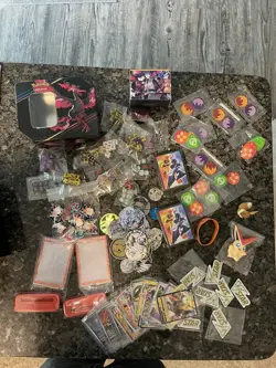 Pokemon TCG - Lot of Promos, Pins, Coins, Tin & Other Pokemon TCG Accessories! - Image 1