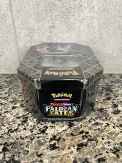 Pokemon Iron Treads EX Tin Paldean Fates Sealed - Image 3
