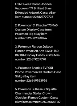 X16 Custom Pokemon Cases Bundle - Image 1