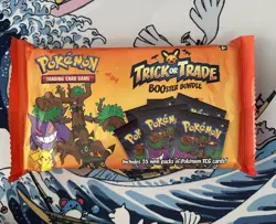 Pokemon TCG: Trick or Trade Booster 2024: Sealed Bundle Pack of 35 Mini Packs - Image 1