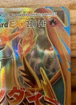 Mega M Charizard EX 2016 XY Evolutions 101/108 Holo Full Art Pokemon TCG NM - Image 3