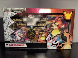 SEALED Pokemon Celebrations Special V Memories Lance's Charizard & Dark Sylveon - Image 1
