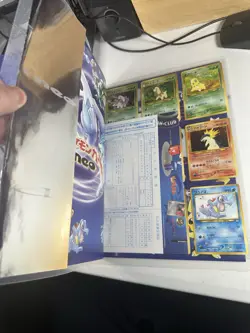 2000 Pokemon NEO Folder Japanese Vintage - TYPHLOSION, FERALIGATR, MEGANIUM HOLO - Image 3