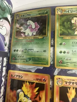 2000 Pokemon NEO Folder Japanese Vintage - TYPHLOSION, FERALIGATR, MEGANIUM HOLO - Image 5