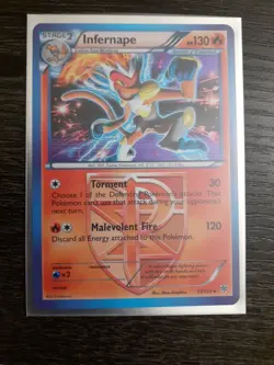Pokemon TCG Infernape Plasma Storm 17/135 Holo Rare 2012 - Image 4