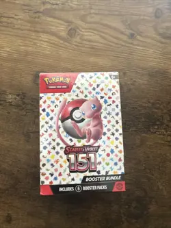 Pokemon TCG Scarlet & Violet 151 Booster Bundle 6 Packs, Factory-Sealed - Image 1